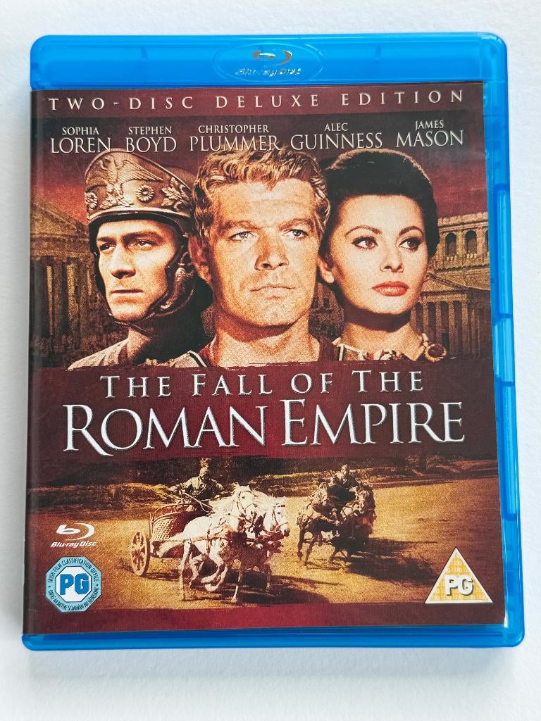The Fall of the Roman Empire (2-Disc Deluxe Blu-ray) Import, Cd's en Dvd's, Blu-ray, Ophalen of Verzenden, Gebruikt, Klassiekers