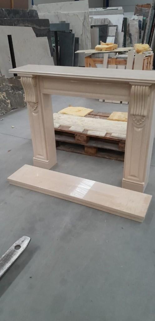 Cheminée en pierre naturelle, Enlèvement, Neuf