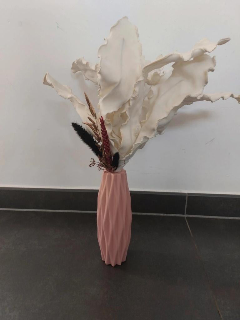 Droogbloemen/ witte bloem, Ophalen of Verzenden, Zo goed als nieuw