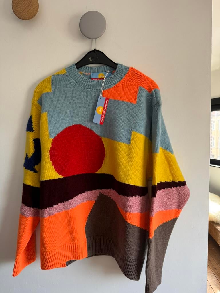 Wollen trui - ontwerp walter van beirendonck, Kleding | Heren, Overige Herenkleding, Ophalen of Verzenden, Zo goed als nieuw