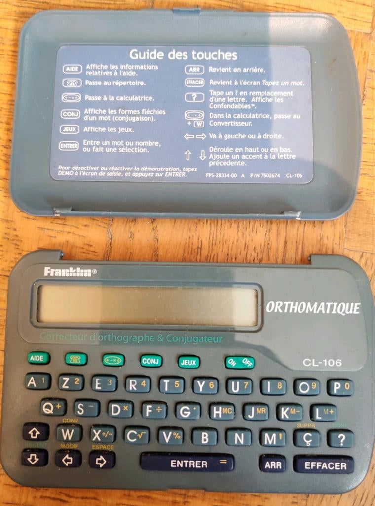 Orthomatique Franklin, Verzamelen, Elektronische Apparatuur, Ophalen