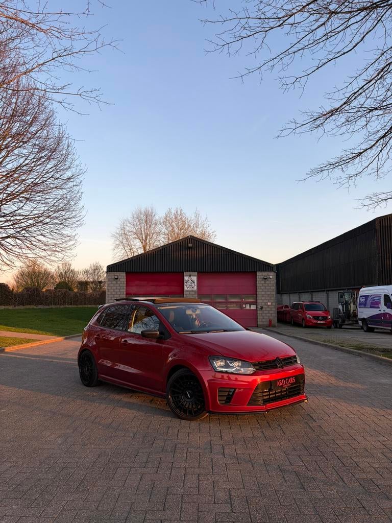 Volkswagen Polo 6C /6R tsi 5deurs eerste eigenaar gekeurd, Auto's, Voorwielaandrijving, 4 cilinders, Leder en Stof, 107 g/km