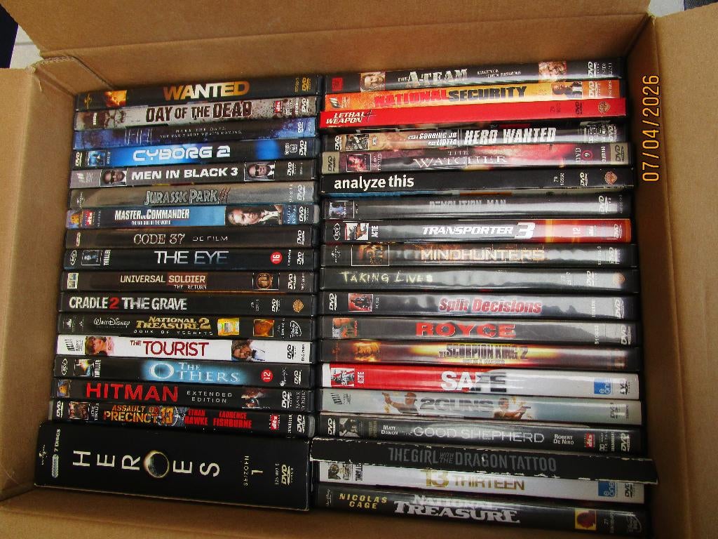 dvd, Cd's en Dvd's, Dvd's | Actie, Ophalen, Zo goed als nieuw, Overige genres