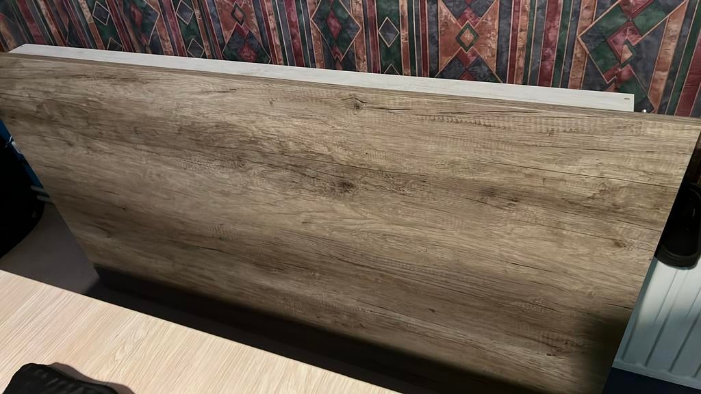 Eettafel, Huis en Inrichting, Tafels | Eettafels, Ophalen, Strak modern, 50 tot 100 cm, Zo goed als nieuw