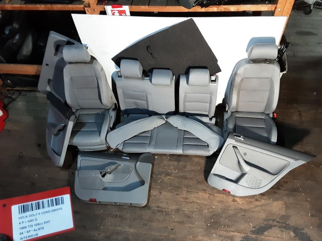 INTERIEUR COMPLET Volkswagen Golf V (1K1) (1K4881105EM), Autos : Pièces & Accessoires, Volkswagen, Mevr. I. Hauben, Utilisé, Rue de l'Espoir 34 34
4030  GRIVEGNÉE, BE