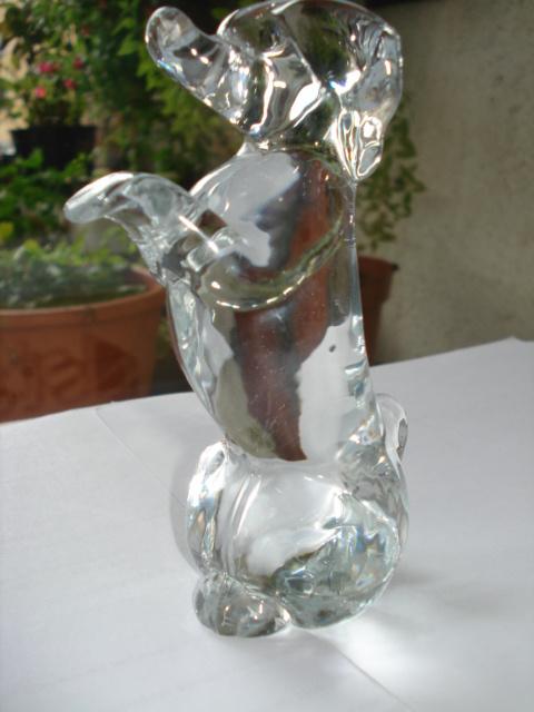 Dog/Chien/DOG FM Färe-Marcolin Ronneby Sweden konstglas, Antiquités & Art, Antiquités | Verre & Cristal, Envoi