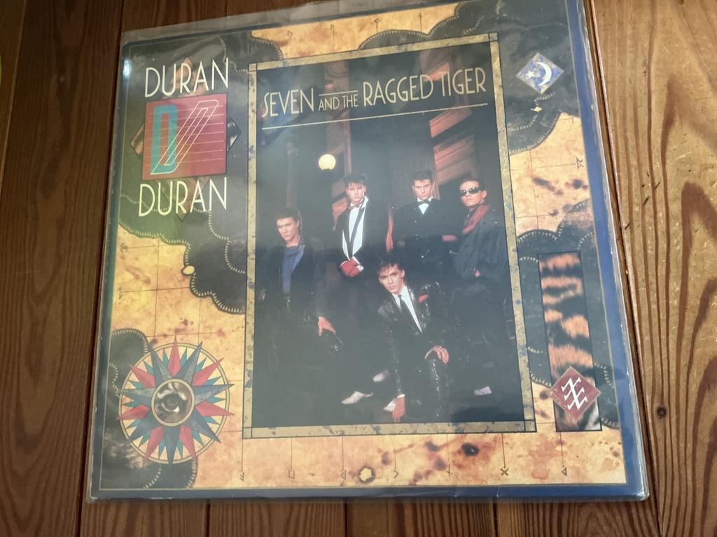 LP Duran Duran - seven and the ragged tiger, Ophalen of Verzenden, Gebruikt