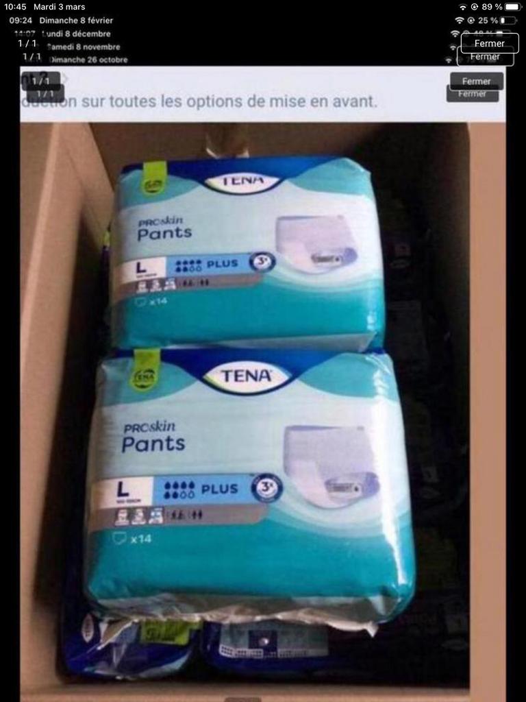 TENA UNISEKS BROEK, Diversen, Verpleegmiddelen, Zo goed als nieuw