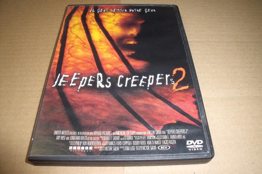 Jeepers Creepers 2, Cd's en Dvd's, Dvd's | Horror, Monsters, Ophalen of Verzenden