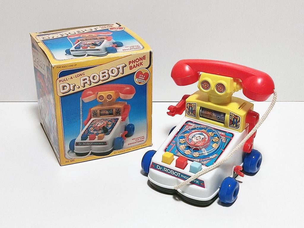 robot "DR Robot Phone Bank", Ophalen of Verzenden, Zo goed als nieuw