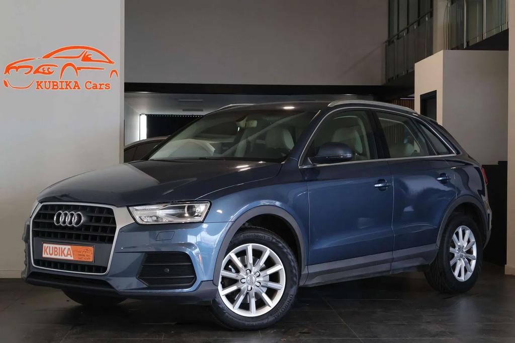 Audi Q3 Q3 1.4 TFSI S tronic Navi ParkS Garantie* (bj 2016), Automaat, Gebruikt, Blauw, Leder
