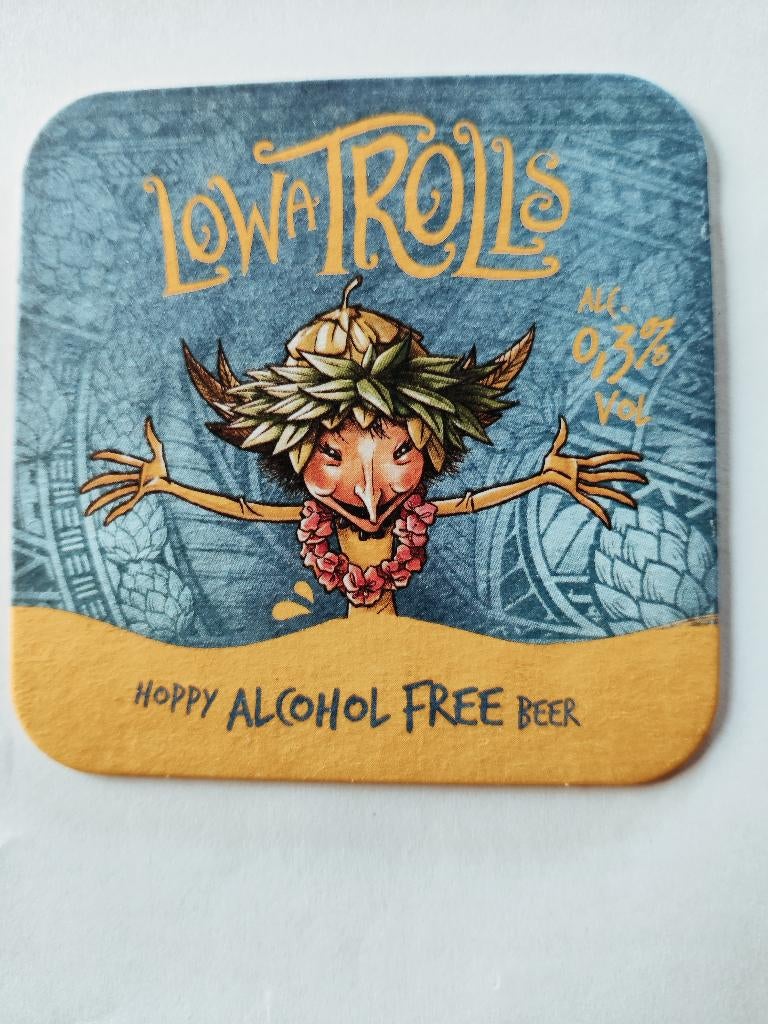 Bierviltje Cuvée des trolls R/V, Collections, Enlèvement ou Envoi, Neuf, Sous-bock, Autres marques