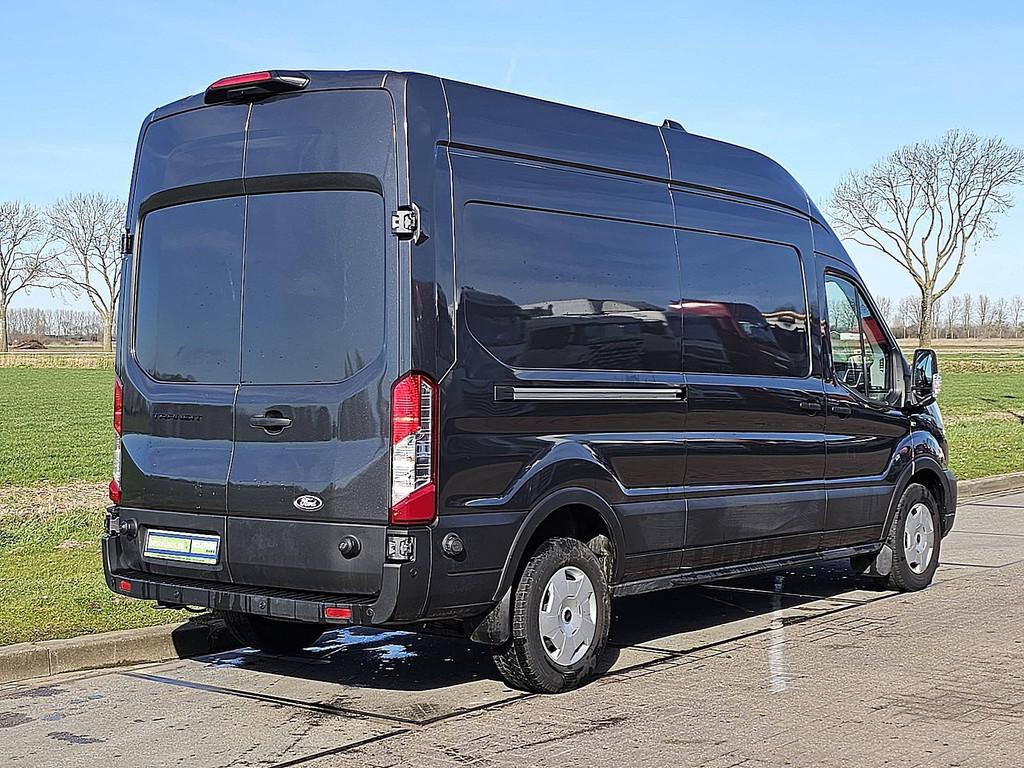 Ford Transit 350 2.0 TDCI L2H3 Trend (bj 2024), Auto's, Bestelwagens en Lichte vracht, Voorwielaandrijving, 2108 kg, Zwart, 5 deurs