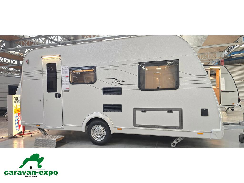TABBERT CAZADORA 420 QD, Caravans en Kamperen, Caravans, Bedrijf, tot en met 4, 1000 - 1250 kg, Tabbert, 5 tot 6 meter