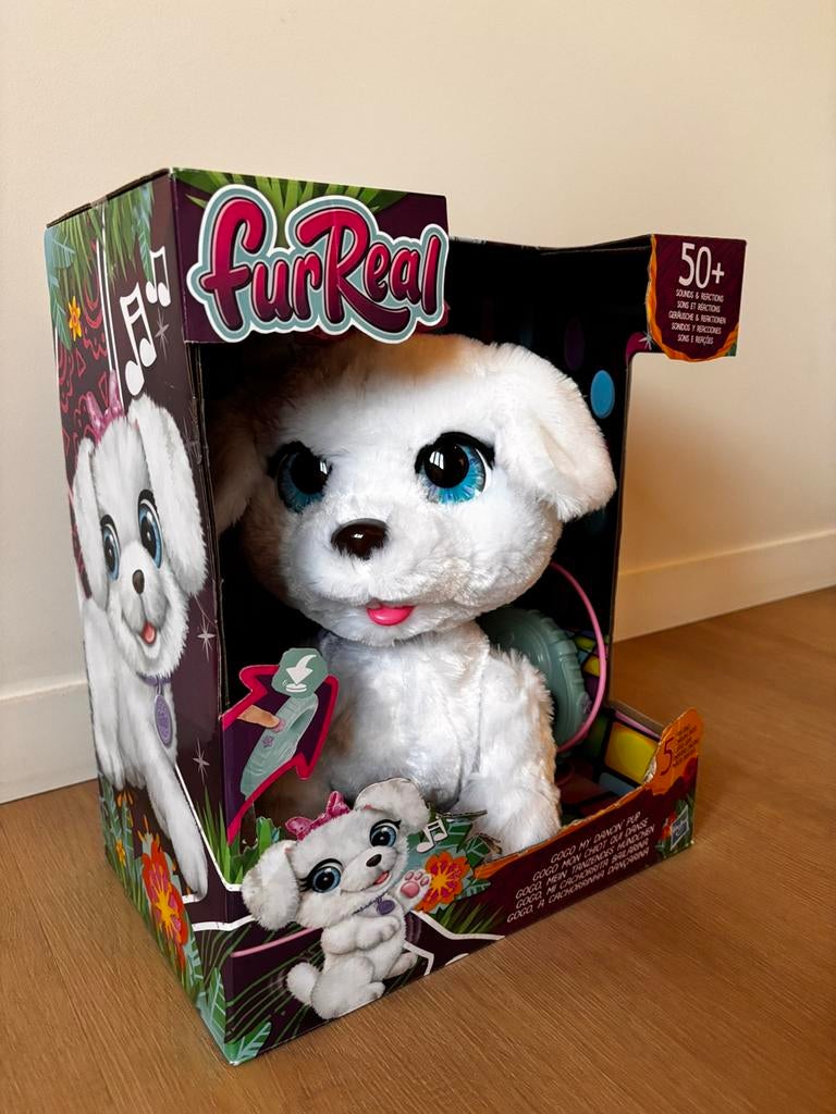 FurReal interactieve hondenknuffel — geluiden en bewegingen, Ophalen, Zo goed als nieuw, Hond