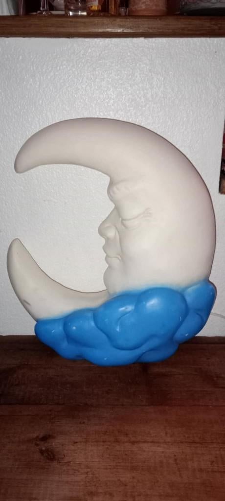 Heico Germany Moon wandlamp 1980, Huis en Inrichting, Ophalen of Verzenden, Gebruikt, Kunststof