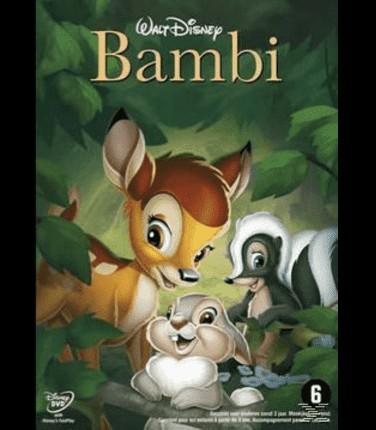 DVD - BAMBI IN BLISTER (DISNEY), Tekenfilm, Amerikaans, Ophalen of Verzenden, Vanaf 6 jaar