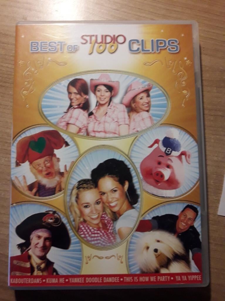 DVD Best of STUDIO 100 clips, Cd's en Dvd's, Alle leeftijden, Overige genres, Ophalen of Verzenden, Zo goed als nieuw