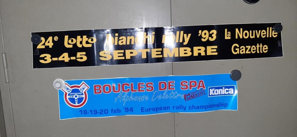 Autocollants de rallye 1993 - 1994, Enlèvement ou Envoi