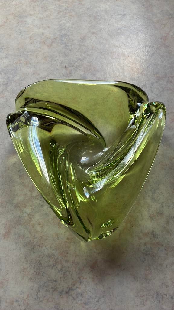 Cendrier en verre vert, Enlèvement ou Envoi