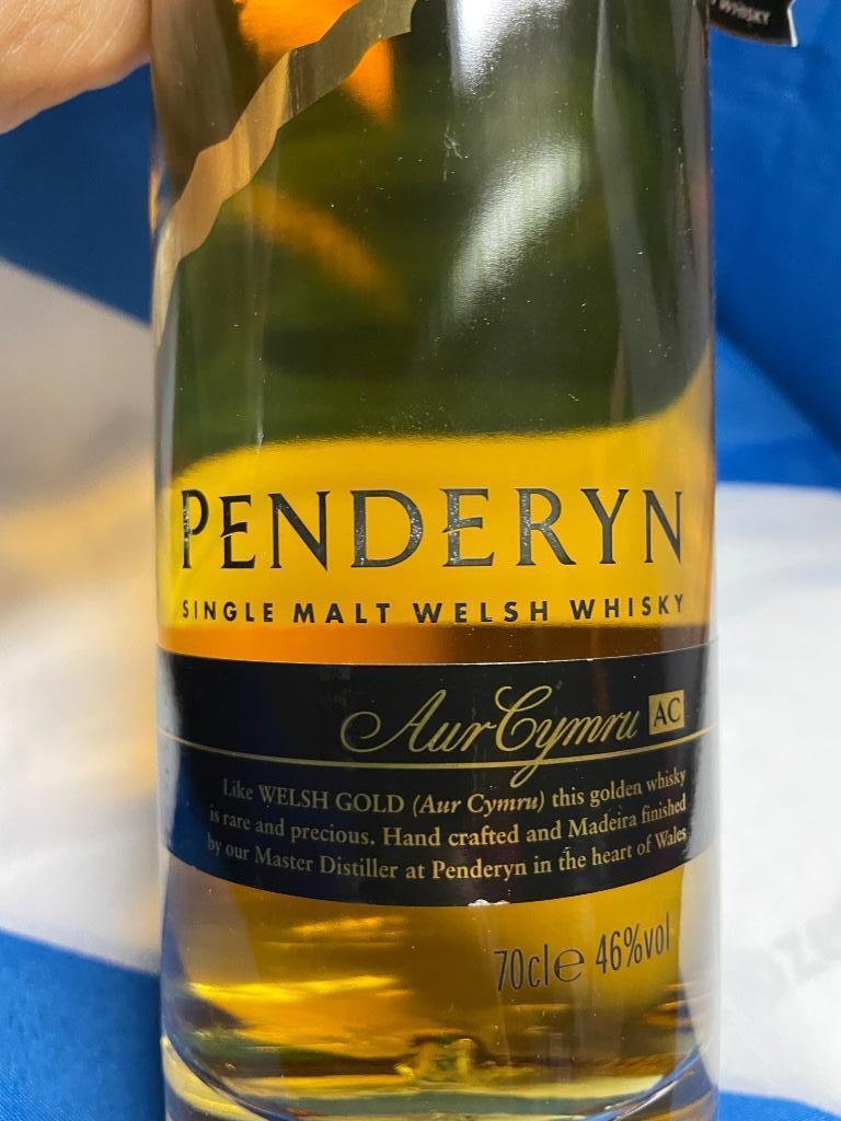 Whisky - PENDERYN Aur Cymru - Single Malt - Madeira Finish, Verzamelen, Wijnen, Nieuw, Vol, Ophalen of Verzenden