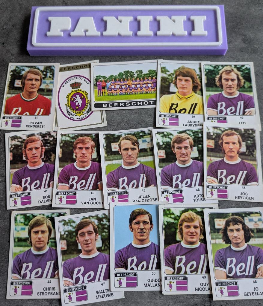 PANINI FOOTBALL 1973/74 BEERSCHOT 15X AUTOCOLLANTS 1973, Envoi