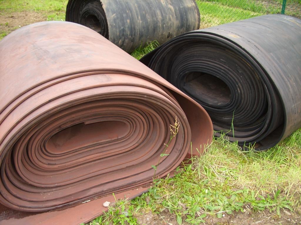 rubbermatten 50 meter lang/rubberverharding, Pâturage