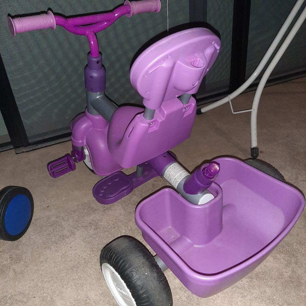 Peuterfiets 3 wieler, Fietsen en Brommers, Ophalen, Zo goed als nieuw, Puky, Verstelbare zitting