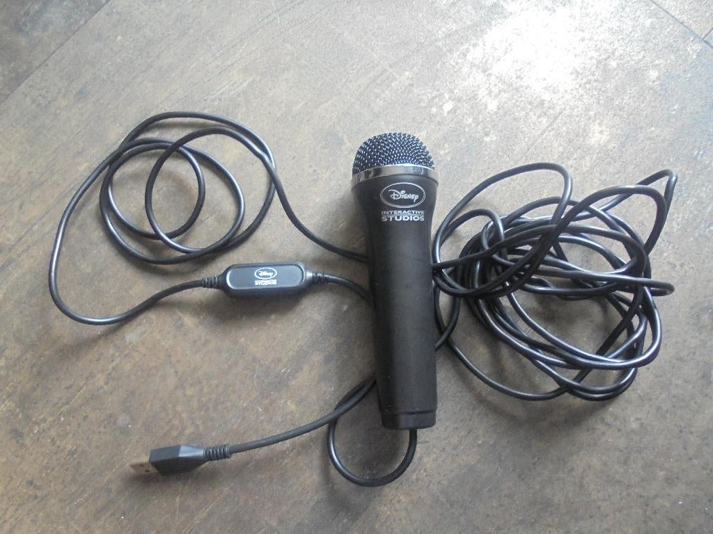 Logitech Disney Studios Micro voor Wii (zie foto's), Games en Spelcomputers, Games | Nintendo Wii, Muziek, Gebruikt, 1 speler