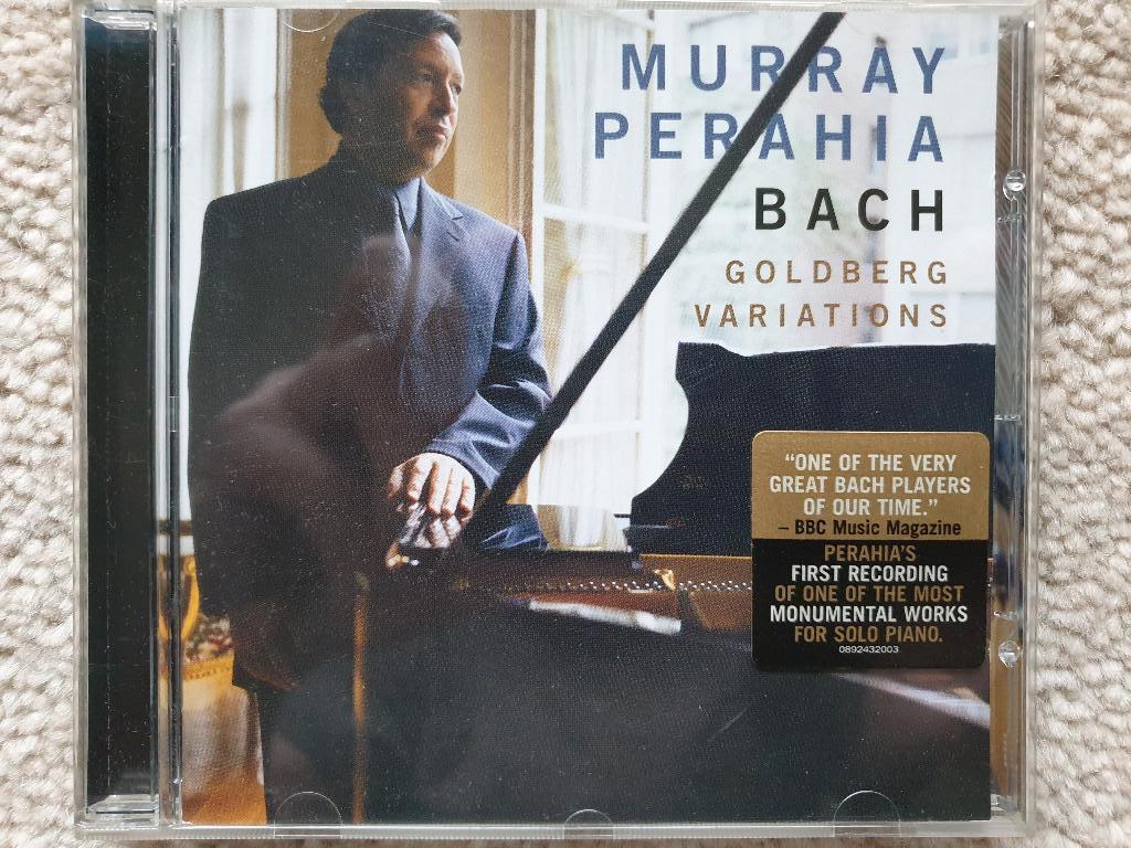 Murray Perahia: Bach Goldberg variations - cd, Ophalen of Verzenden, Zo goed als nieuw