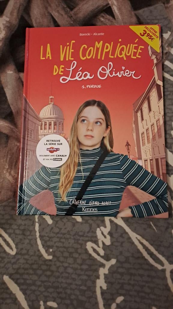 Bd La vie compliqué de Léa Olivier 1.perdue, Enlèvement