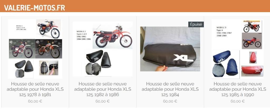 Housse de selle neuve adaptable Honda XLS 125, Motos, Envoi, Neuf