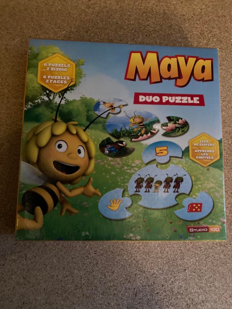Maya duo puzzel, Ophalen of Verzenden, Gebruikt