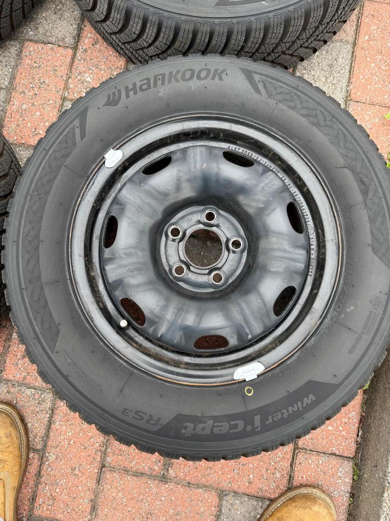 Kit hiver hankook, Autos : Pièces & Accessoires, Pneus & Jantes, 14 pouces, Pneus et Jantes, Pneus hiver, Véhicule de tourisme