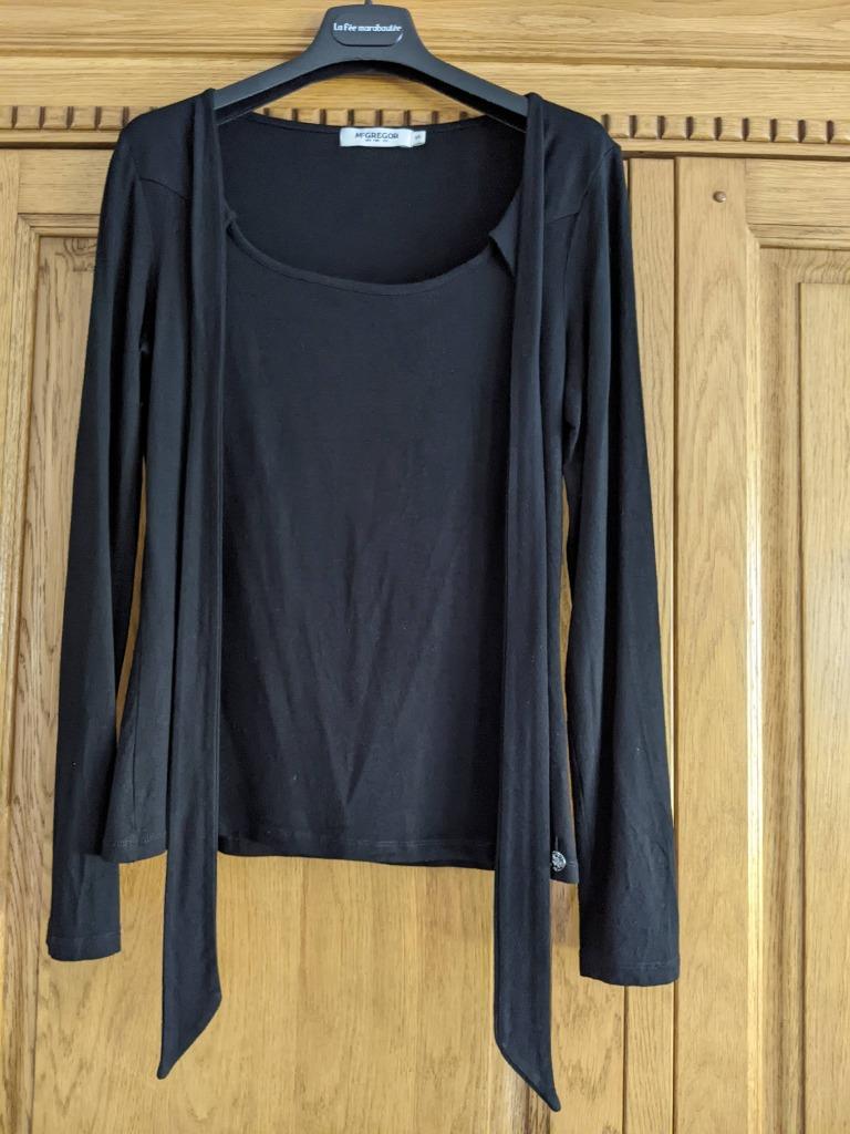 Dames blouse, Kleding | Dames, McGregor, Zwart, Ophalen of Verzenden, Zo goed als nieuw
