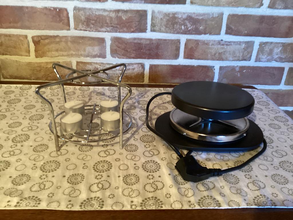 Elektrische gourmet + warmhouder geraamte., Ophalen, Zo goed als nieuw