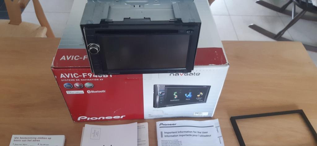 Pioneer avic gps 2-din f940bt, Enlèvement ou Envoi, Comme neuf