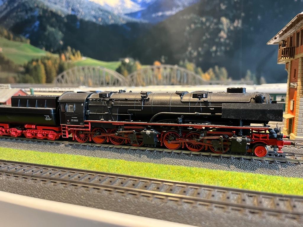 Marklin 37023 / Serie 53 Borsig DRB / mfx, Wisselstroom, Gebruikt, Locomotief, Ophalen of Verzenden