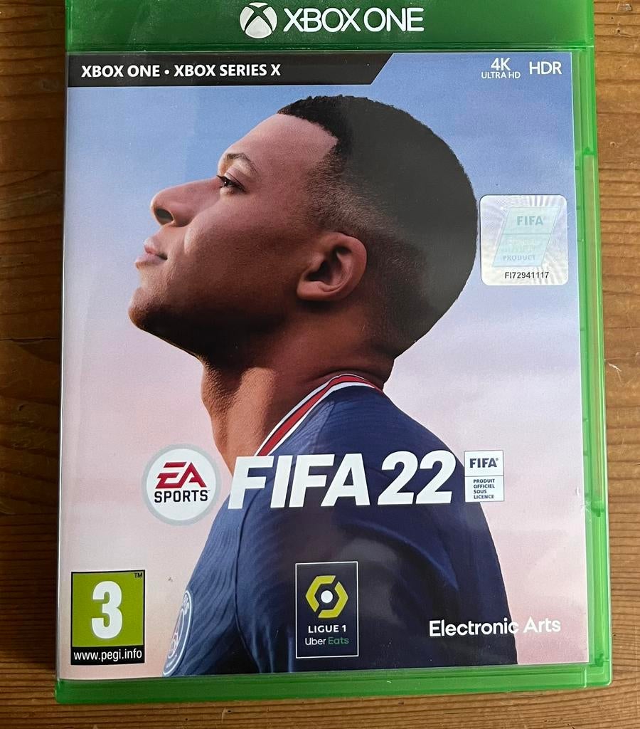 Fifa 22 - Xbox One (s)/X, Games en Spelcomputers, Ophalen, Zo goed als nieuw
