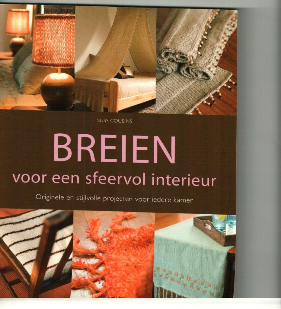 Breien voor een sfeervol interieur sus cousins 96 blz, Ophalen of Verzenden, Zo goed als nieuw, Breien