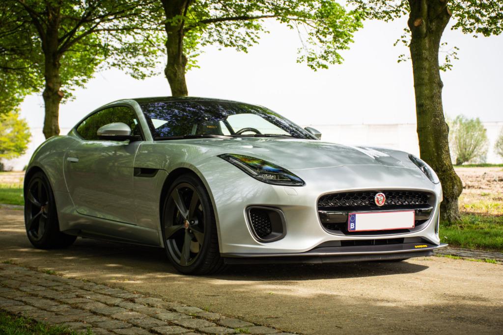 JaguarF-Type Coupé 3.0 V6 S/C AWD P400 Sport, Autos, Jaguar, Cuir, Argent ou Gris, Achat, F-type
