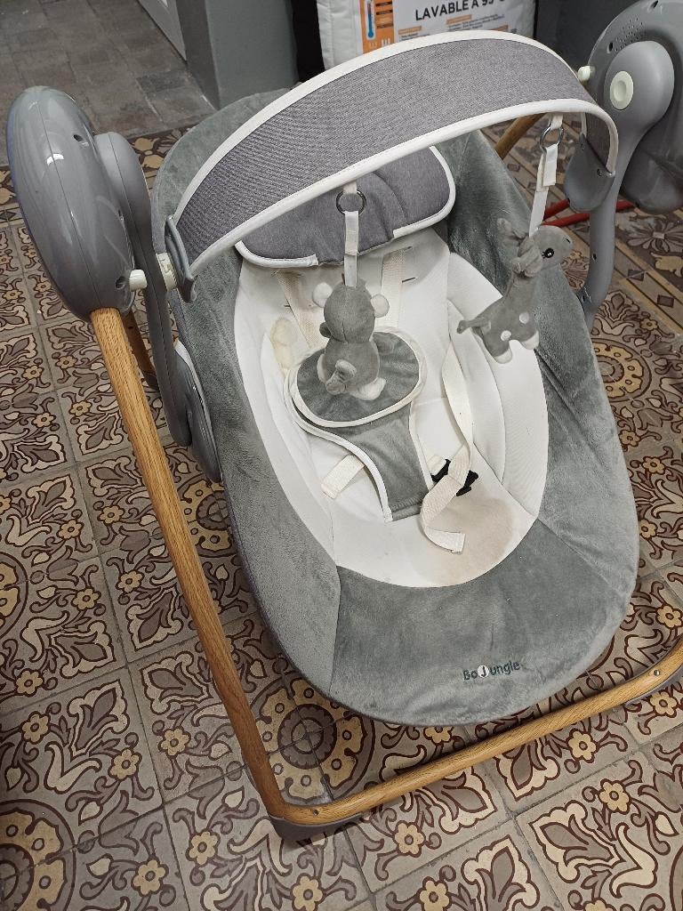siege balance  relax et musique bébé BO JUNGLE, Autres marques, Avec ceinture(s), Enlèvement, Utilisé