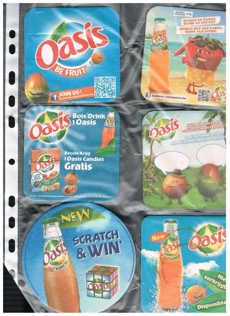 OASIS VILTJES, Verzenden, Nieuw, Viltje(s)