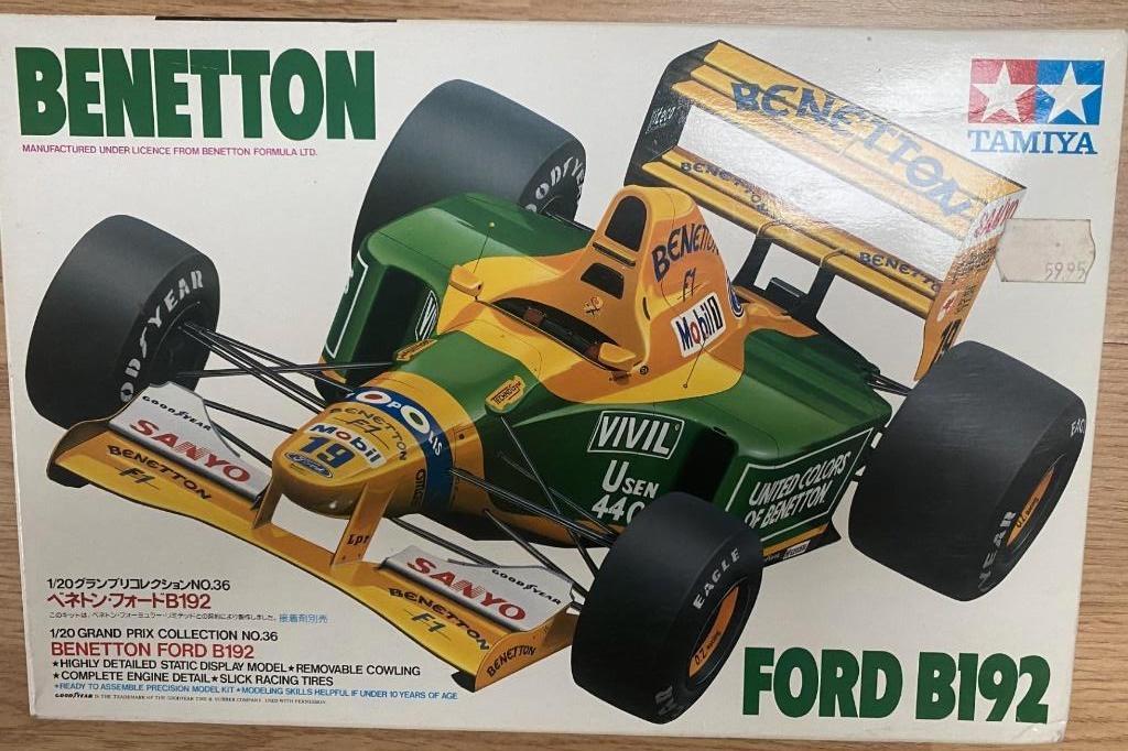 Benetton FORD B192 Schaal 1:20, Auto, Groter dan 1:32, Nieuw, Ophalen of Verzenden