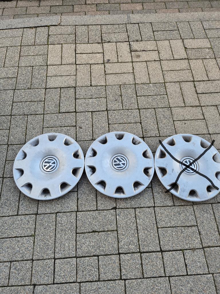 2 Enjoliveurs VW 15 Pouce, Enlèvement, Utilisé