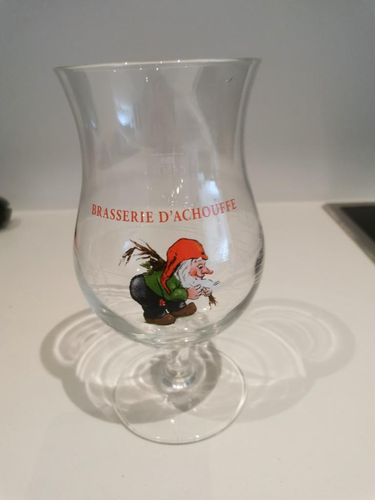 Bierglas Achouffe, Ophalen, Gebruikt, Bierglas