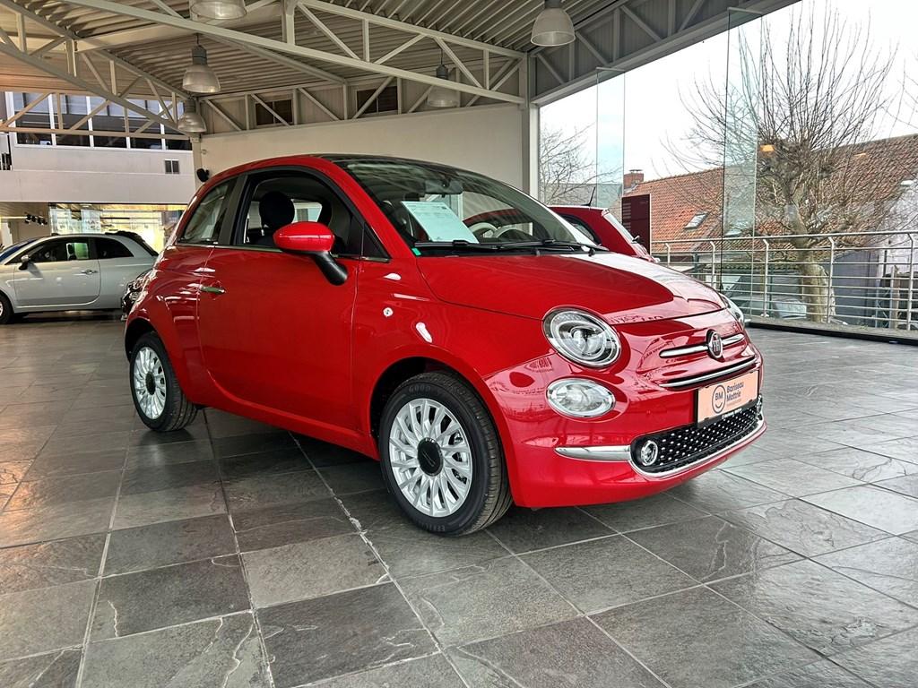 Fiat 500 1.0 HYBRID DOLCEVITA LIGHT * PARKEERSENSOREN * CAR, Euro 6, Bedrijf, Grijs, 70 pk