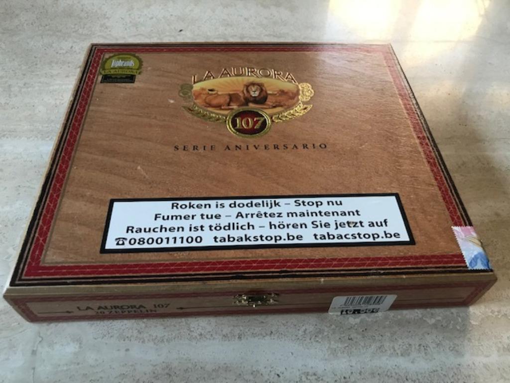 Sigarendoos "La Aurora" (nr4717), Verzamelen, Ophalen of Verzenden, Nieuw, Tabaksdoos of Verpakking
