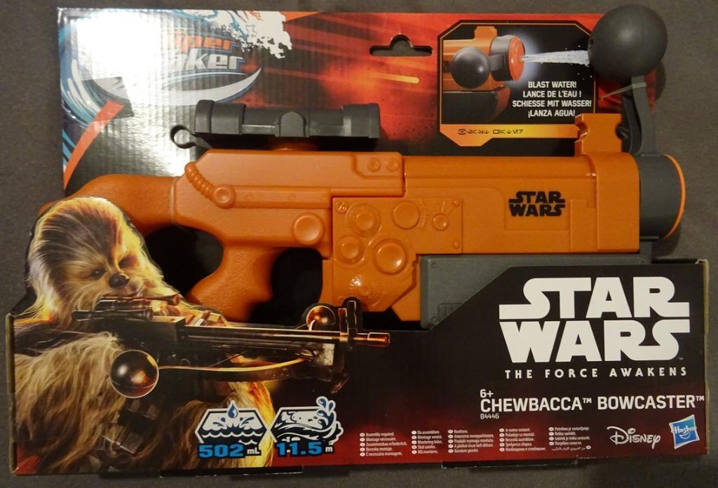Nerf Super Soaker Chewbacca Bowcaster - waterpistool (nieuw), Kinderen en Baby's, Speelgoed | Buiten | Actiespeelgoed, Ophalen of Verzenden