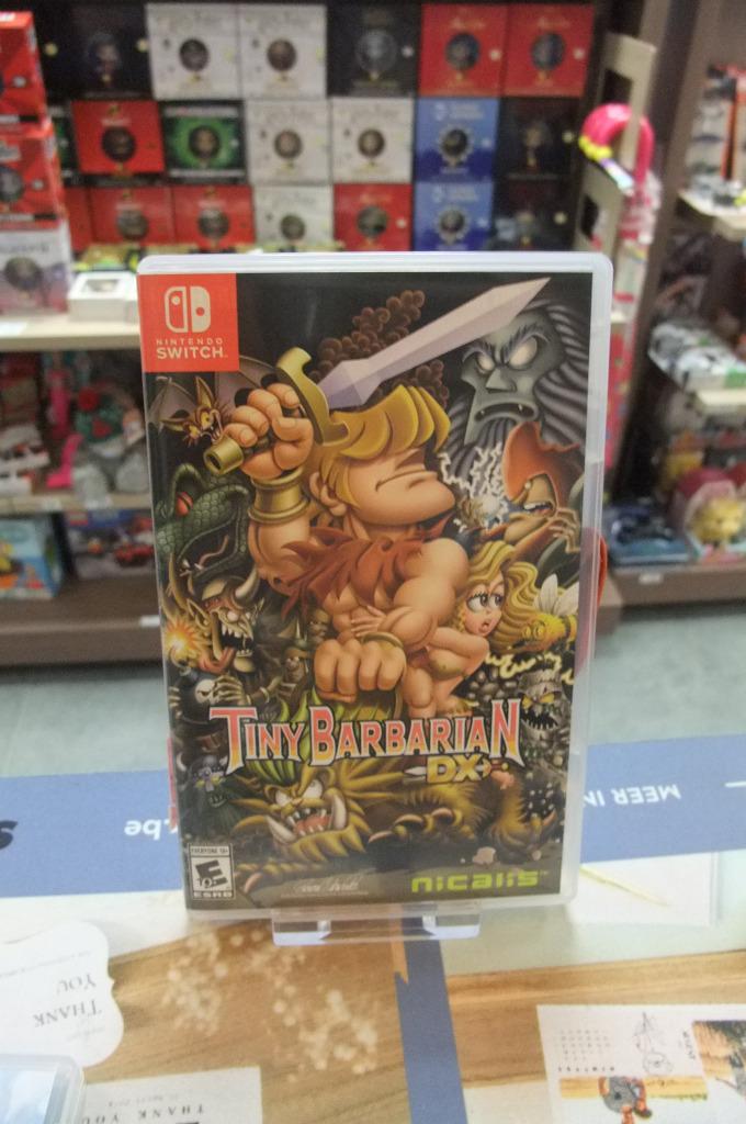 tiny barbarian, shmup, ittle dew, wonder boy switch, Consoles de jeu & Jeux vidéo, Nintendo, Enlèvement ou Envoi, Comme neuf, À partir de 16 ans